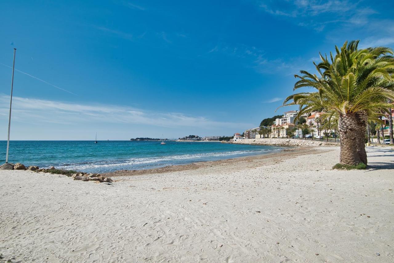 O Fil De L'Eau - Appartement Standing Vue Mer A08 T2 Bandol Bagian luar foto